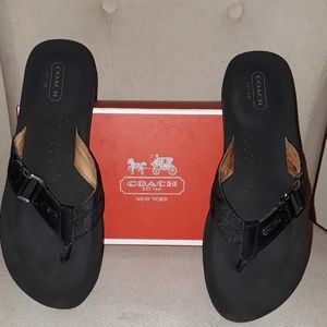 Coach sandals